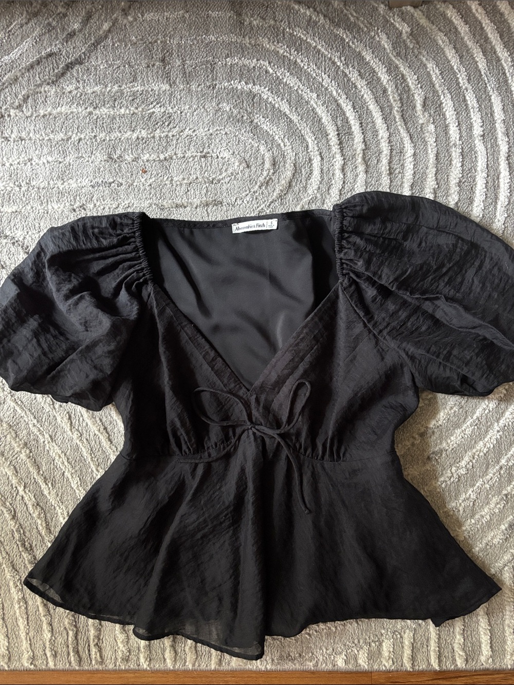 Abercrombie Puff Sleeve Top